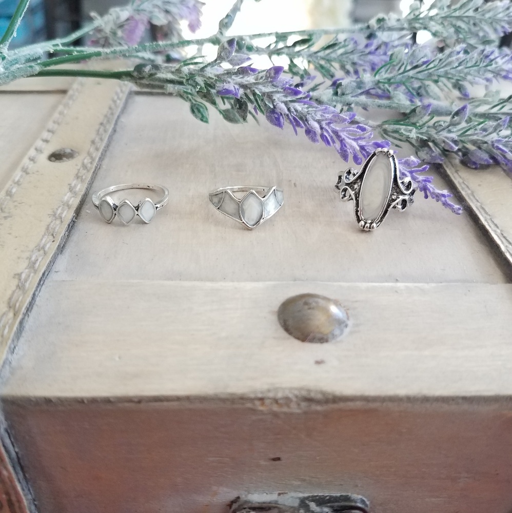 🆕️Minimalist "Kehlani" Vintage Midi Ring Set